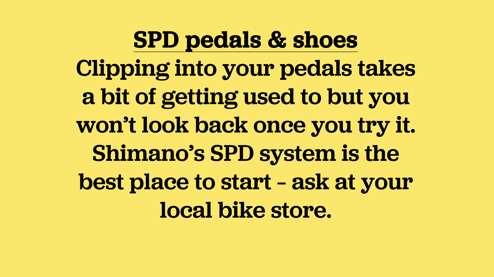 Bike Tips