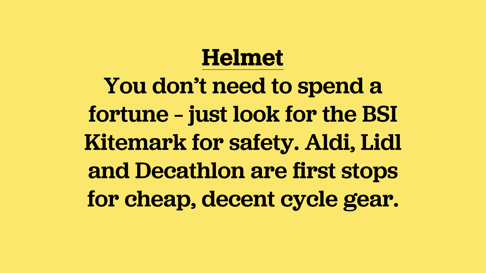 Bike Tips