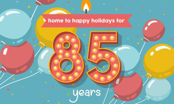 85 years of Happy Holidays 